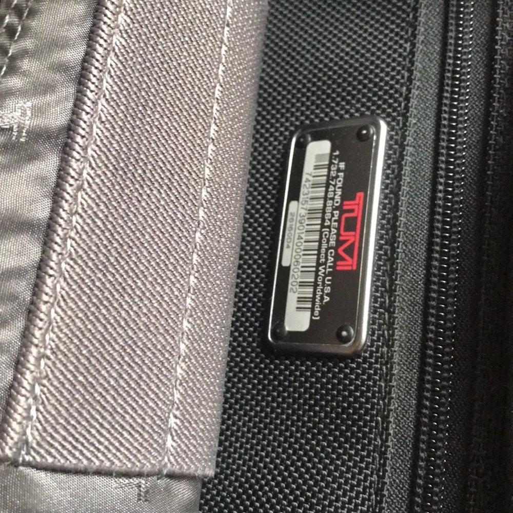 Tumi Alpha Nylon Computer Portfolio Briefcase Bag - image 7